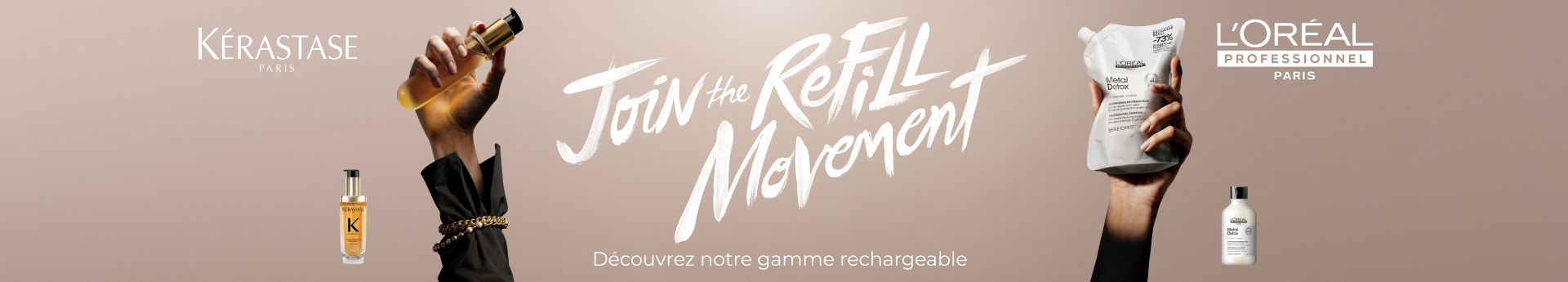 2025 C3 World Refill Day Homepage banner | L'Oréal Partner Shop