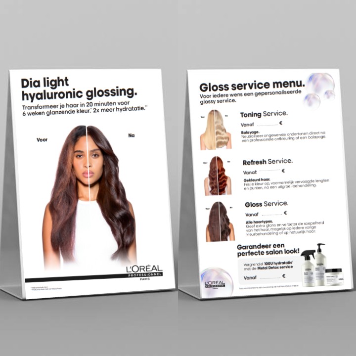 LP DIA LIGHT SERVICE GLORIFIER A5 NL 1UN L'Oréal professionnel